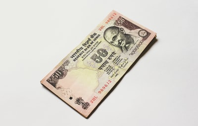 50印度卢比钞票